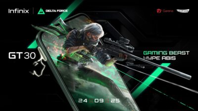 Bawa Desain Mecha dan AI Anti Frame Drop, Infinix GT 30 Siap Gempur Pasar Gaming Indonesia