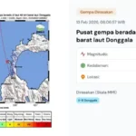Gempa Hari Ini Jumat 13 Februari 2026 Jelang Akhir Pekan, Dua Kali Getarkan Indonesia